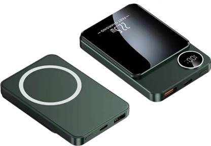 Rasta 10000 mAh 22.5 W Wired & Wireless With MagSafe Slim Pocket Size Power Bank