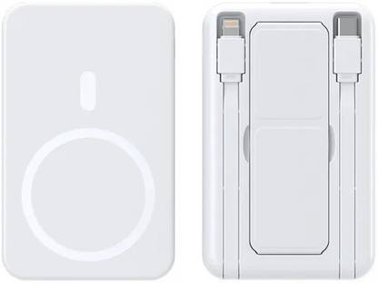 ZIOME 12500 mAh 27.8 W Wired & Wireless With MagSafe Compact Pocket Size Power Bank