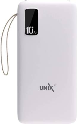 Unix 10000 mAh 15 W Compact Pocket Size Power Bank