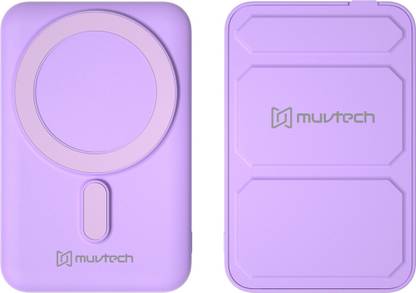 MuvTech 10000 mAh 20 W Wireless Power Bank