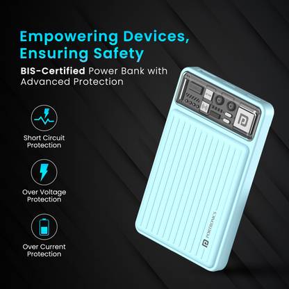Portronics 10000 mAh 22.5 W Wireless Power Bank