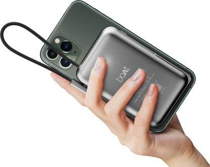 boAt 10000 mAh 22.5 W Wired & Wireless With MagSafe Compact Pocket Size Power Bank