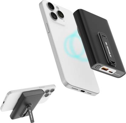 Nu Republic 10000 mAh 22.5 W Wired & Wireless With MagSafe Compact Pocket Size Power Bank