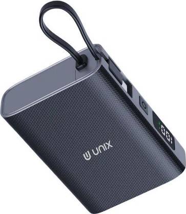 Unix 10000 mAh 15 W Compact Pocket Size Power Bank