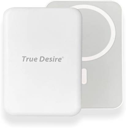 True Desire 10000 mAh 15 W Wired & Wireless With MagSafe Compact Pocket Size Power Bank