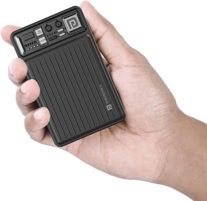 पोर्ट्रोनिक्स 10000 mAh पावर बैंक (POR-2175, Luxcell Mini 10K)