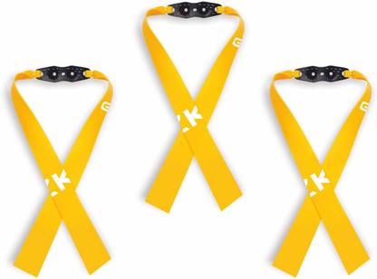 Allan Mark Slingshots/Gulel, Flat Industrial Rubber, Made in India Product(pack of 3) Slingshot
