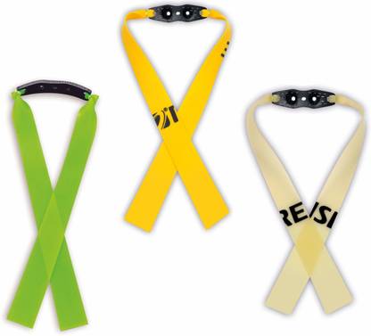 Allan Mark 3 Pcs Efficient Fast Rebound 170mm Replacement Flat Rubber Band Slingshot