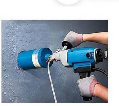 Sauran 1350W Core Cutter Machine With Water Source(Maximum Capacity 90 mm) Pistol Grip Drill