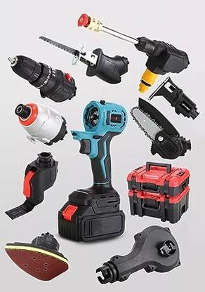 Krost ?9 IN 1 Drill Tool KIt Cordless Drill