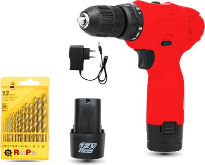 RanPra CORDLESS DRILL / 12V SCREWDRIVER MACHINE WITH 13PCS DRILL BIT SET. Cordless Drill