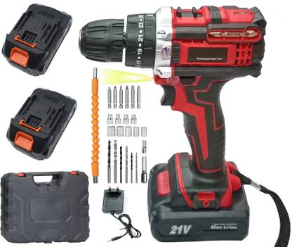 ISC Highly Advance Cordless Screwdriver/Drill Machine With Bits & Attachments SD_01 Kit Cordless Drill