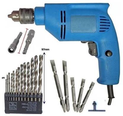 TOOLBUX Reverse forward sky blue 4 Angle Drill