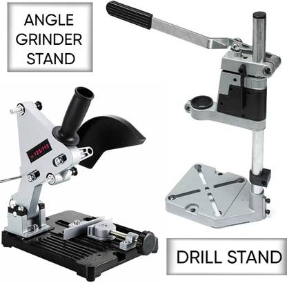 RanPra COMBO OF DRILL STAND AND ANGLE GRINDER STAND Angle Drill