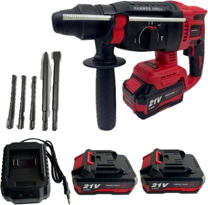 M-TREX MP CL RH2600 MASTER PRO CORDLESS BRUSHLESS HAMMER DRILL 21V LI-ION BATTERY & CHARGER Rotary Hammer Drill