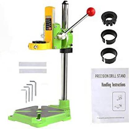 Turkish Heavy Duty Drill Stand with Heavy Cast Iron Base. Pistol Grip Drill
