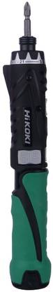 HIKOKI DB3DL2SLZ Driver Drill with Spindle Lock, 3.6V with 6.35mm Hex Bit Shank, 600 RPM - Cordless Drill