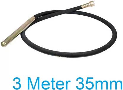 ELETRO Eletro 3m 35 mm Electrical Concrete Vibrator Needle Rod, Shaft, Heavy duty 3 meter 35 mm Electrical Concrete Vibrator Needle Rod, High Quality, Mixer Pistol Grip Drill