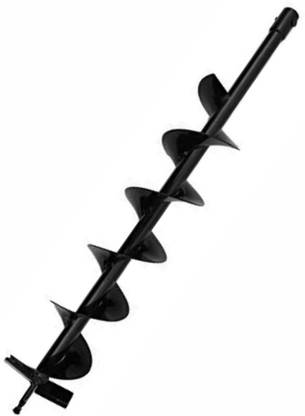 Balwaan Earth Auger Drill Bit 4"/10 cm/101 mm/Post Hole Digger bit/Spiral Drill bit of Auger Cordless Drill