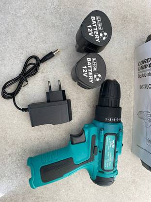 PKGLOBAL Cordless 12v machine Cordless Drill