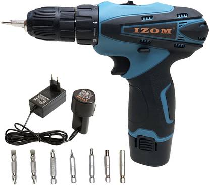 IZOM 12 Volt Battery operated Keyless Screwdriver Single battery CD/SB12V Cordless Drill