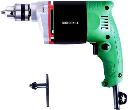 BUILDSKILL Drill Machine BED1100_Green Pistol Grip Drill