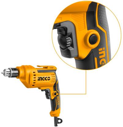 INGCO Drill 500W Capacity Variable Speed Impact Drill (ED50028) Pistol Grip Drill