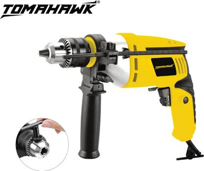 Tomahawk Pistol Grip Drill, Impact Drill Machine with Reversible Speed T186 Pistol Grip Drill
