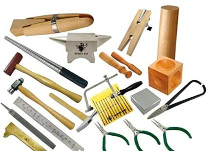 HAMMER MAN Metalsmith Tools Kit Beginners -Apprentice Metalsmithing Jewelry Making Tool Set Power & Hand Tool Kit