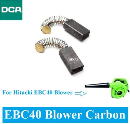 SINAL Carbon Brush Set (DCA Make) For Hitachi Blower Model EBC40 (CR45) Power & Hand Tool Kit