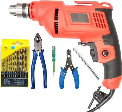 Mass Pro 10mm Left/Right Attractive Powerful Machine With 5 Items Attachments & Bits Power & Hand Tool Kit