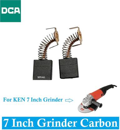 SINAL Carbon Brush Set (DCA Make) For KEN angle Grinder 7 Inch (CR172) Power & Hand Tool Kit