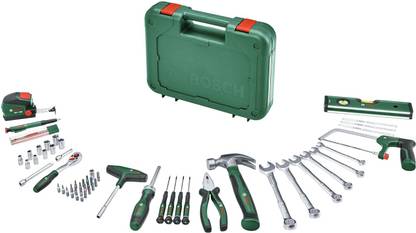 BOSCH Advanced 64-Piece Hand Tool Set Versatile, Durable, And Ergonomic Hand Tool Kit