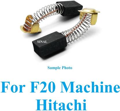 SINAL Carbon Brush Set (DCA Make) For Hitachi F20 Machine (CR72) Power & Hand Tool Kit