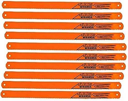 TH1 Hand Hacksaw Steel Blades for Cutting Wood | Cutter Blade(12X 1/2"X0.025") 24Tpi Hand Tool Kit