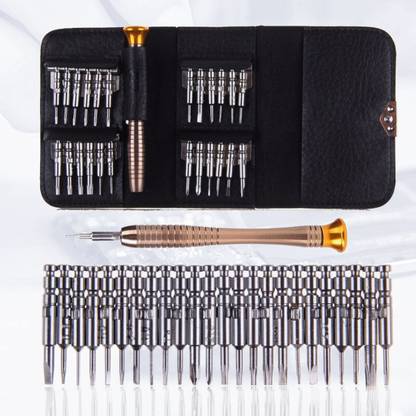 Hillgrove HGSCSM1 Precision 25-in1 Portable Pocket Screw driver Mobile Repairing Hand Tool Kit