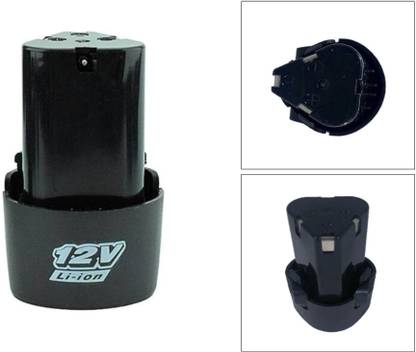 Gadariya King 1 Pcs 12V Strong Rechargable Lithium Battery Extra Power for Cordless Drill Power & Hand Tool Kit