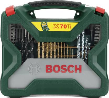 BOSCH Promoline Accessory Set 70Ti & Pliers-Set Hand Tool Kit
