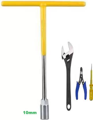 Airfit T Shape Spanner and Single Wrench, wire cutter, voltage tester Power & Hand Tool Kit