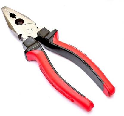 Paradise Tools India Sturdy Steel Combination Plier 8-inch for Home & Professional Use Lineman Plier