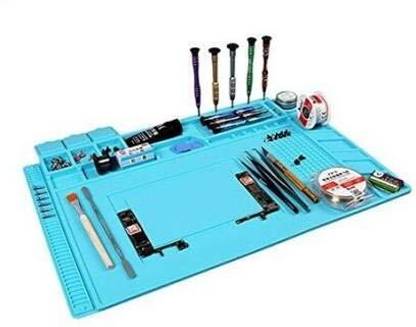 Zenith Trove Heat Resistant 500°C Electronics Workbench Iron, Phone and Computer Repair Hand Tool Kit