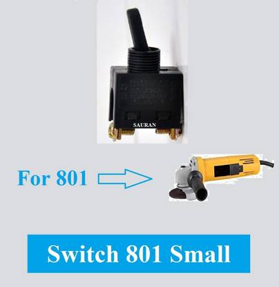 Sauran Pack of 2 on off Switch (small) for 801 angle grinder Power & Hand Tool Kit