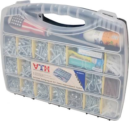 VTH Multipurpose DIY Home Improvement Toolkit Hand Tool Kit