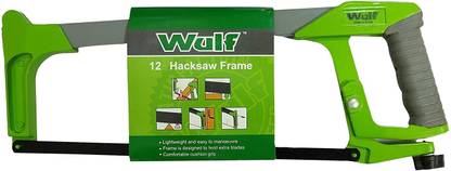 Wulf Adjustable Plywood Cutting Hacksaw Frame with Blade for Carpenter, Hand Saw Hand Tool Kit