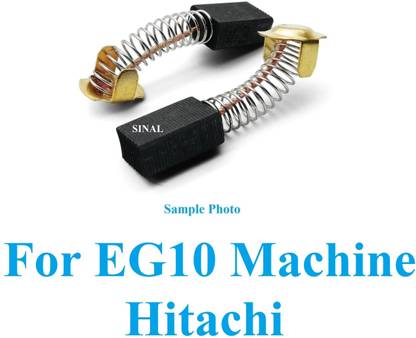 SINAL Carbon Brush Set (DCA Make) For Hitachi EG10 Machine (CR71) Power & Hand Tool Kit