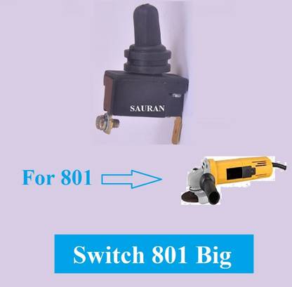 Sauran Pack of 2 on off Big Switch for 801 Angle Grinder Power & Hand Tool Kit