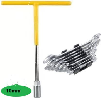 Airfit t snaper 10mm and Double Sided Open End Wrench (Pack of 8) Hand Tool Kit