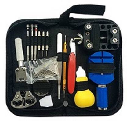 Bluedeal 144Pcs Watch Tool Kit with Watch Link Pin Remover Tools and Watch Hand Tool Kit Hand Tool Kit