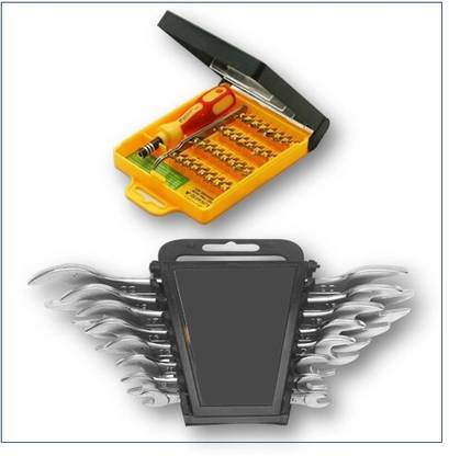 NBS NBS Jackly-6032 and 8 Pieces Chabbi Set Hand Tool Kit