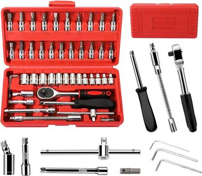 RIDDHI CREATION 46 PCS TOOL KIT Hand Tool Kit